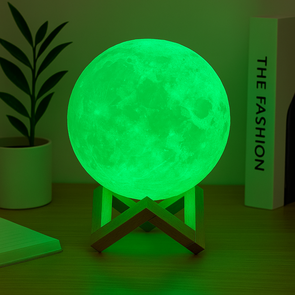 Galaxy Moon LED Night Light – Make Bedtime Magical