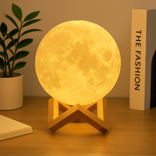 Galaxy Moon LED Night Light – Make Bedtime Magical