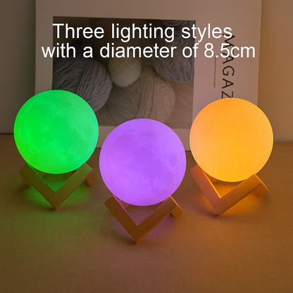 Galaxy Moon LED Night Light – Make Bedtime Magical