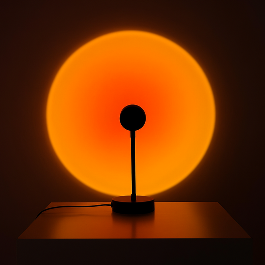 LED Sunset Lamp Projector – 16 Colors with Remote | Mood & Photography Lighting
